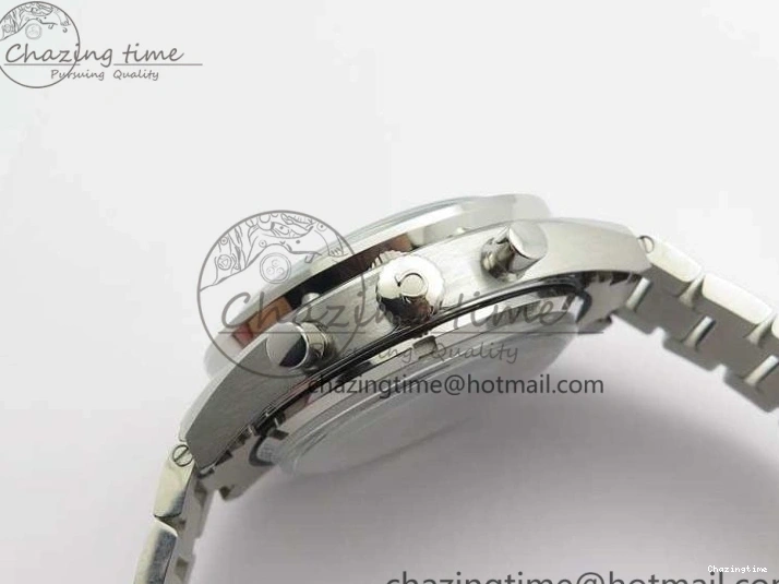 0210 Speedmaster ’57 Co-Axial OMF 1:1 Best Edition Blue Dial White Markers On SS Bracelet A Sustainable 8145